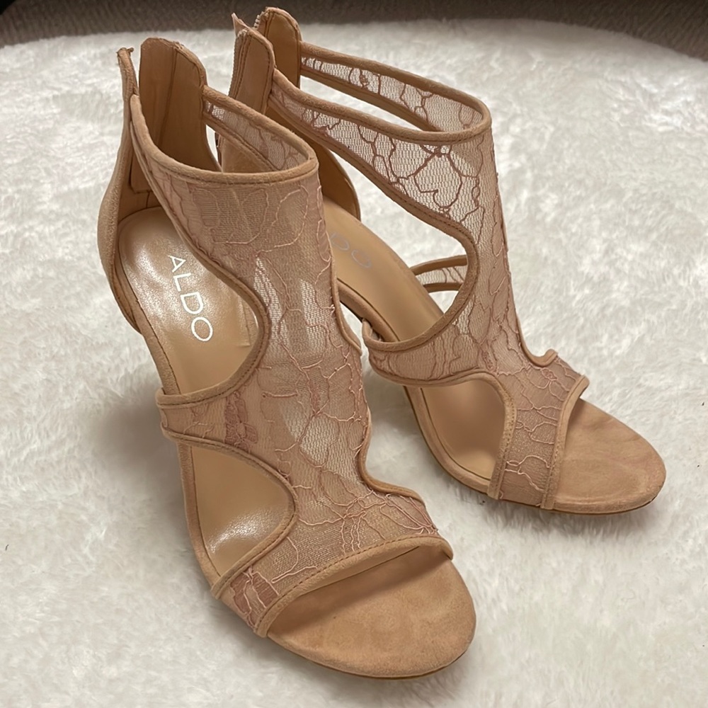 Aldo beautiful sandals-used once, perfect condition